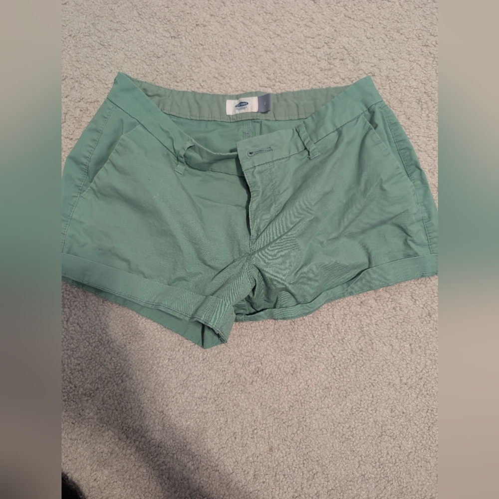 Old Navy Sage Green Shorts